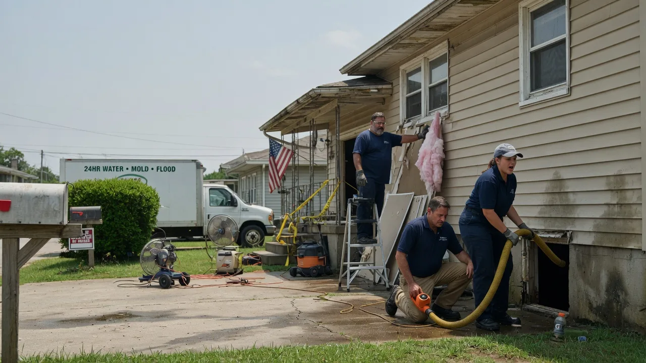 Water Damage Repair in Southside, TN near me